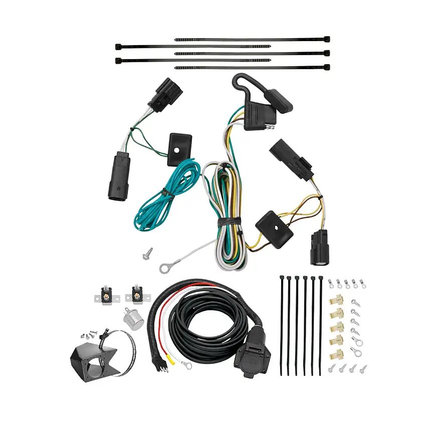 2009-2019 Ford Flex Tekonsha Custom 7-Way + Brake Controller Install Kit