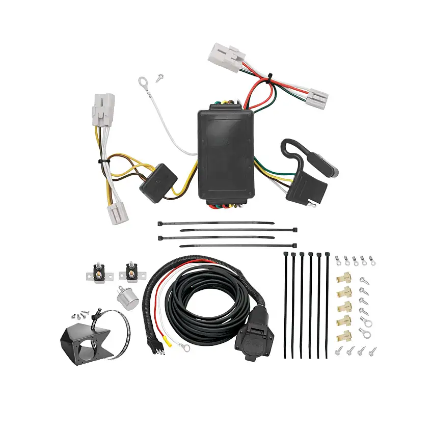 2001-2006 Hyundai Santa Fe Tekonsha Custom 7-Way + Brake Controller Install Kit