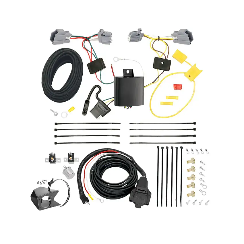 2016-2018 Ford Focus RS Tekonsha Custom 7-Way + Brake Controller Install Kit