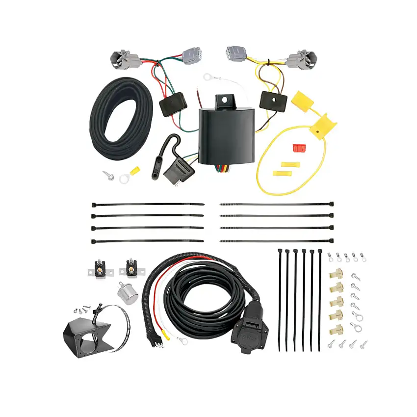 2012-2016 Subaru Impreza Wagon, Except WRX STi Tekonsha Custom 7-Way + Brake Controller Install Kit