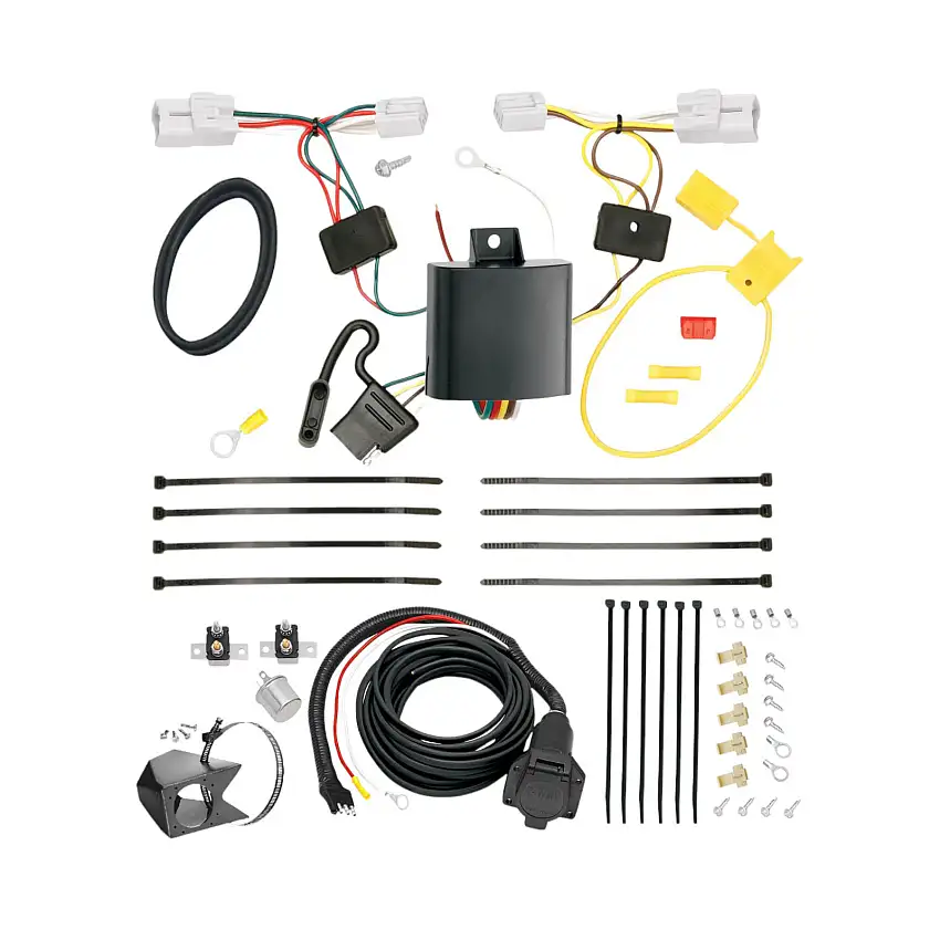 2012-2017 Toyota Prius V Tekonsha Custom 7-Way + Brake Controller Install Kit