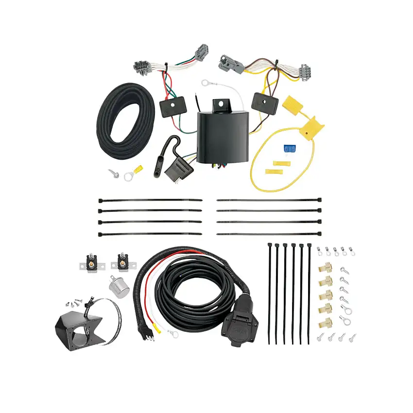 2017-2022 Chevrolet Trax LS Tekonsha Custom 7-Way + Brake Controller Install Kit
