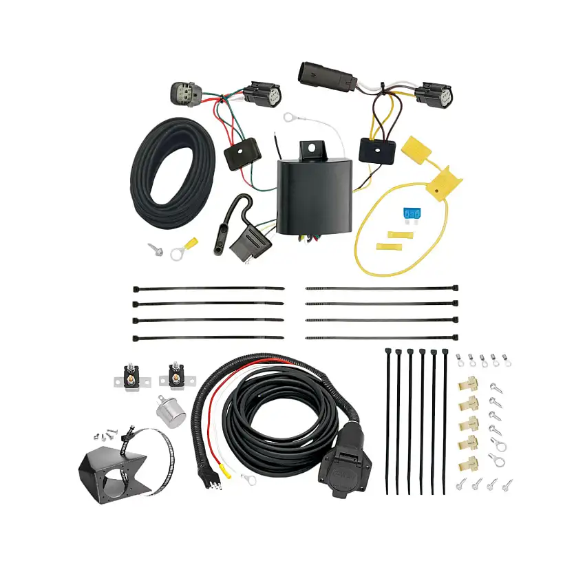 2015-2018 Ford Edge Titanium and Sport Tekonsha Custom 7-Way + Brake Controller Install Kit