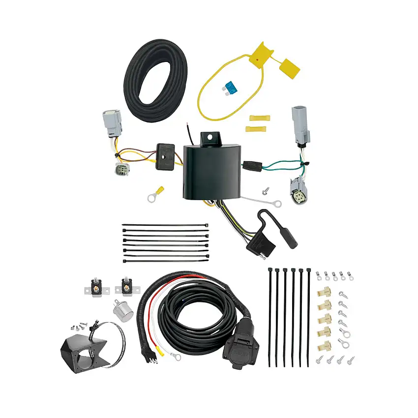 2017-2020 Chrysler Pacifica LX Tekonsha Custom 7-Way + Brake Controller Install Kit