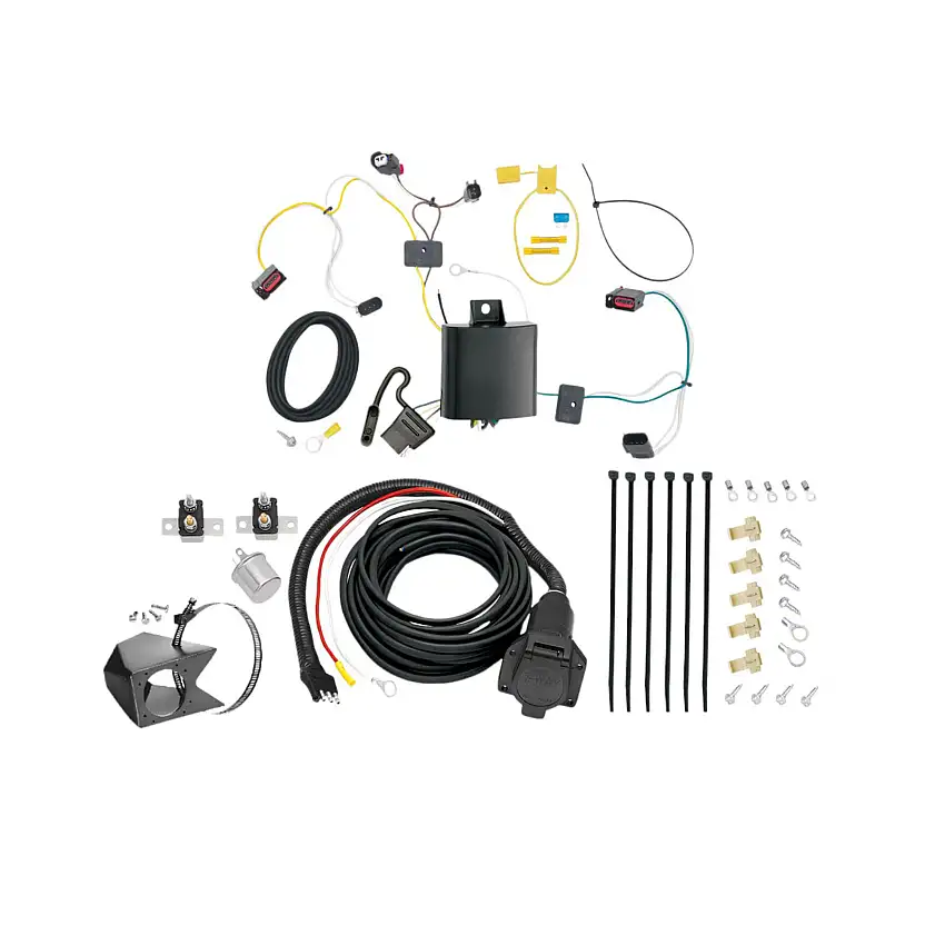 2014-2021 Jeep Grand Cherokee Tekonsha Custom 7-Way + Brake Controller Install Kit