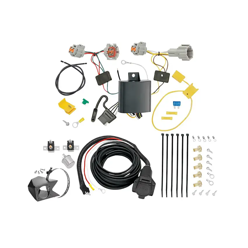 2017-2019 Nissan Rogue Sport Tekonsha Custom 7-Way + Brake Controller Install Kit