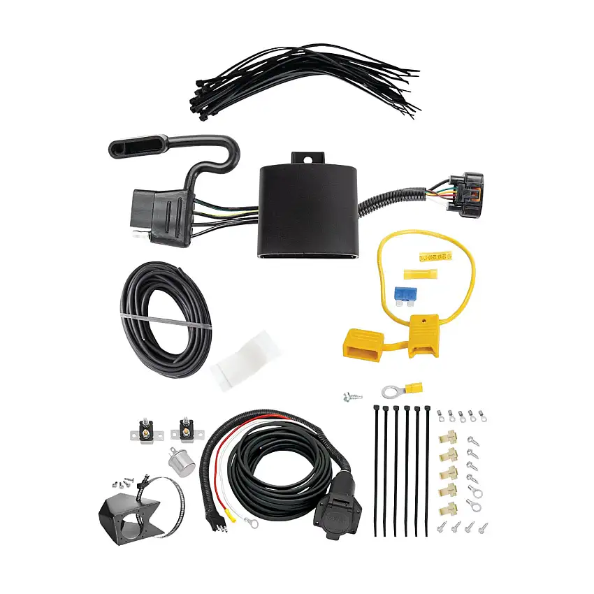 2020-2022 KIA Telluride Tekonsha Custom 7-Way + Brake Controller Install Kit