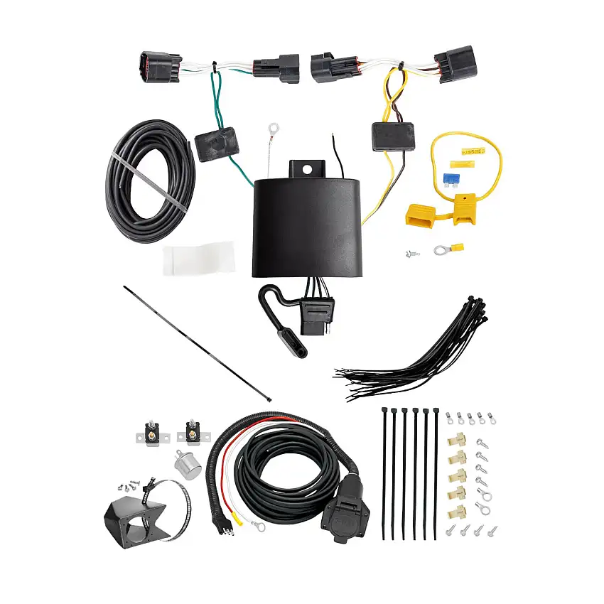 2017-2021 Jaguar F-Pace Tekonsha Custom 7-Way + Brake Controller Install Kit