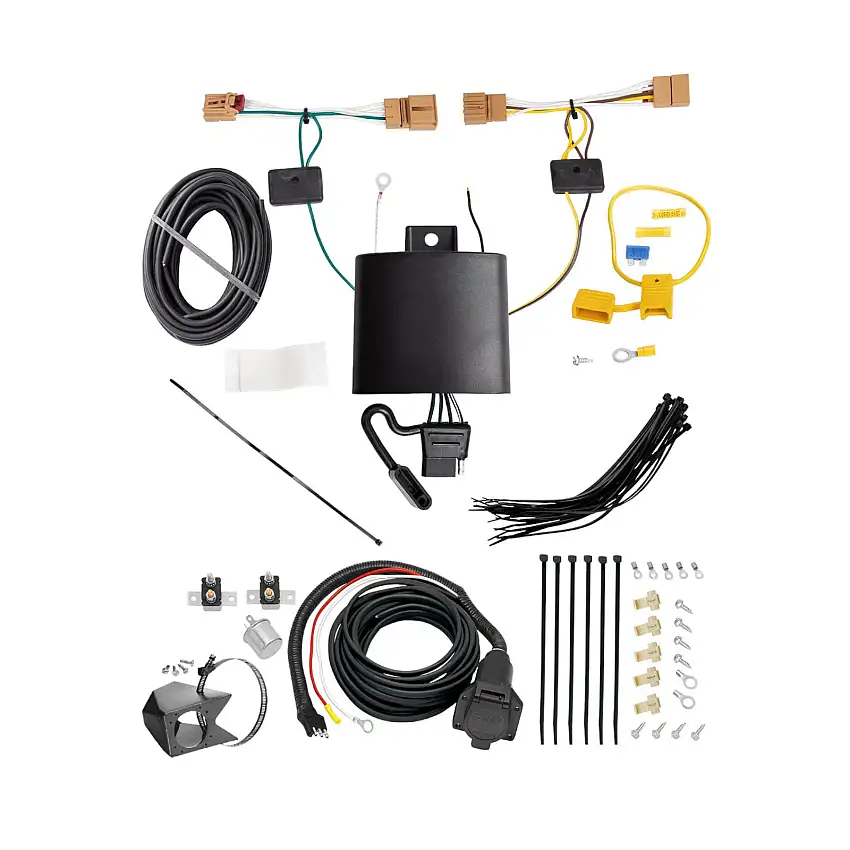 2018-2018 Volkswagen Tiguan Tekonsha Custom 7-Way + Brake Controller Install Kit