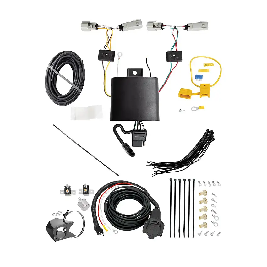 2020-2024 Lincoln Aviator Tekonsha Custom 7-Way + Brake Controller Install Kit