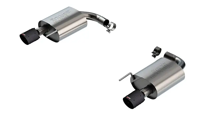 Borla 11986CFBA Axle-Back Exhaust System - S-Type