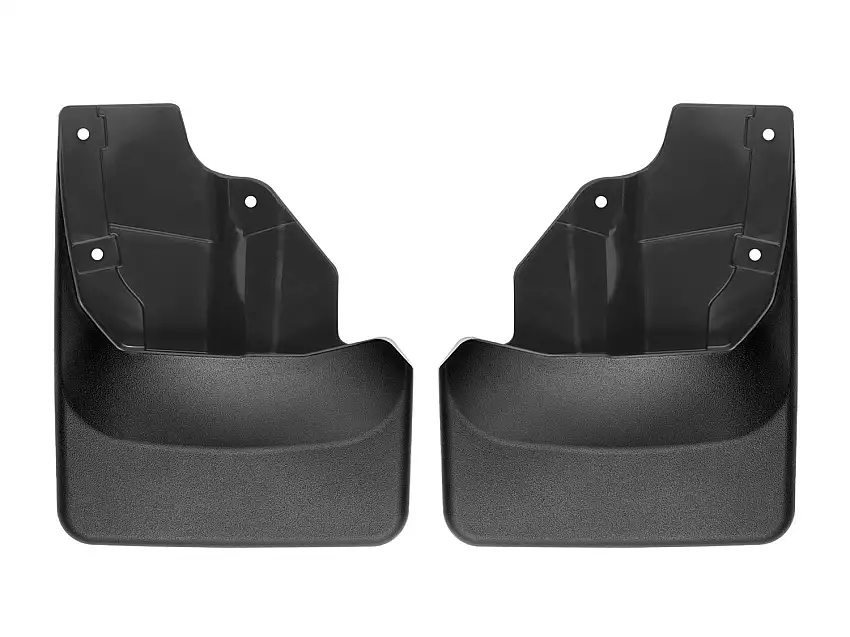 WeatherTech MudFlap No-Drill DigitalFit; Black 120115