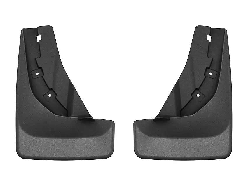 WeatherTech MudFlap No-Drill DigitalFit; Black 120189