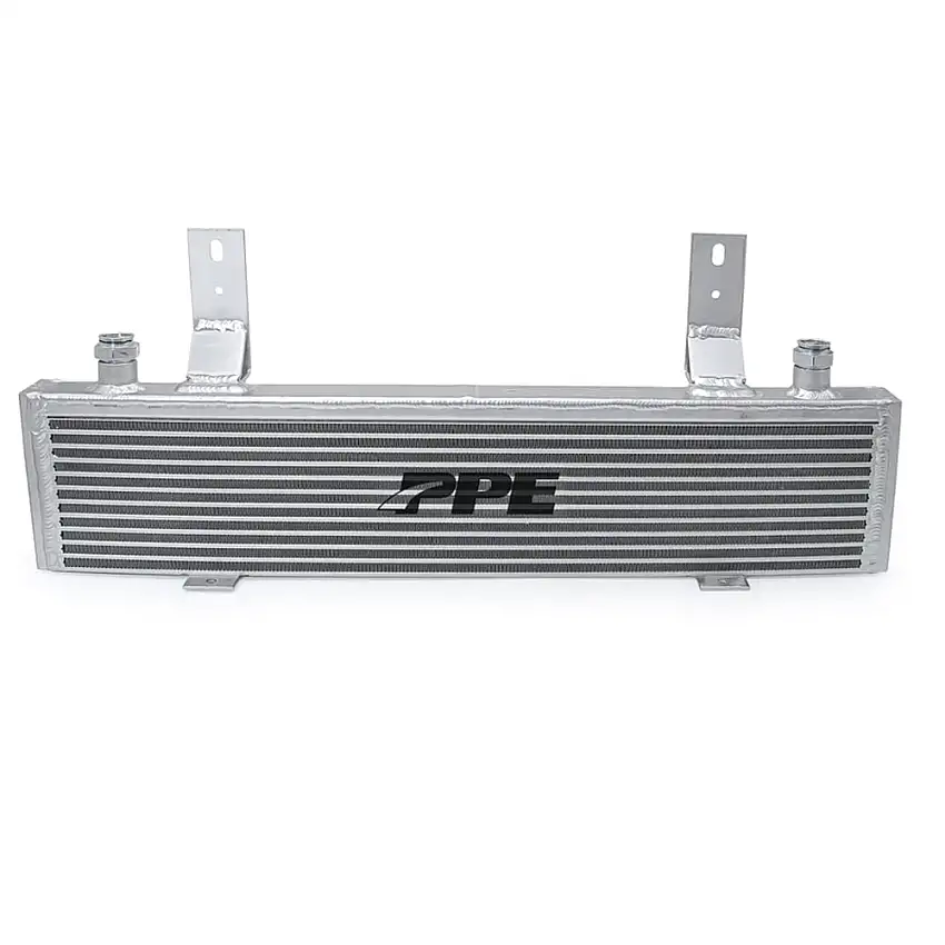 PPE Performance Bar And Plate Transmission Cooler 11-16 GM 6.6L Duramax