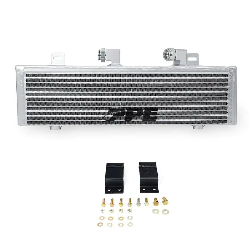 PPE Performance Bar And Plate Transmission Cooler for 17-19 GM 6.6L Duramax