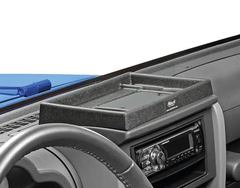 Misch 4X4 Dash Top Tray for 07-10 Jeep Wrangler JK, JKU JKDTT150