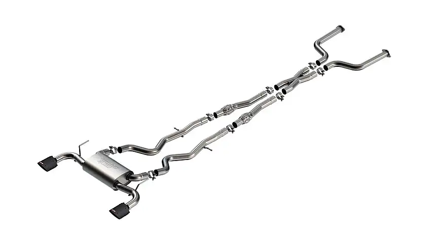 Borla 140977CFBA Cat-Back Exhaust System - S-Type