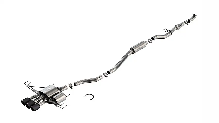 Borla 140986CFBA Cat-Back Exhaust System - ATAK®
