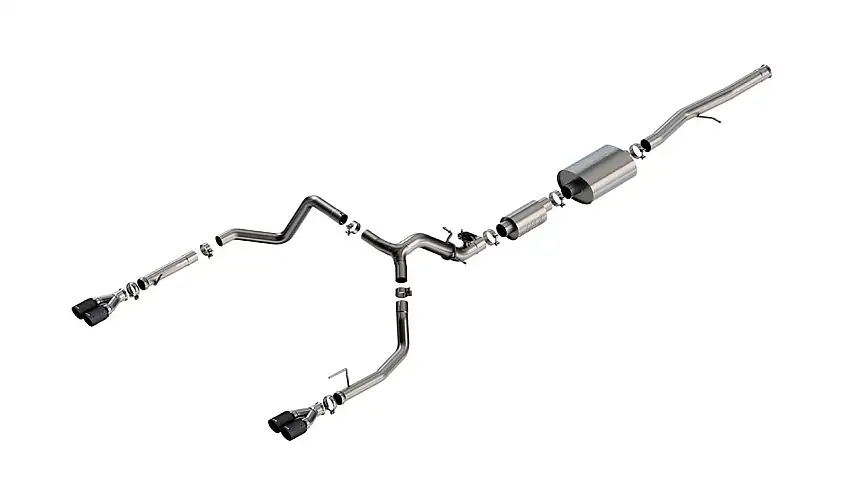 Borla 140994CFBA Cat-Back Exhaust System - S-Type