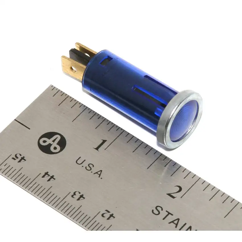 WARNING LIGHT, high beam, blue, replacement