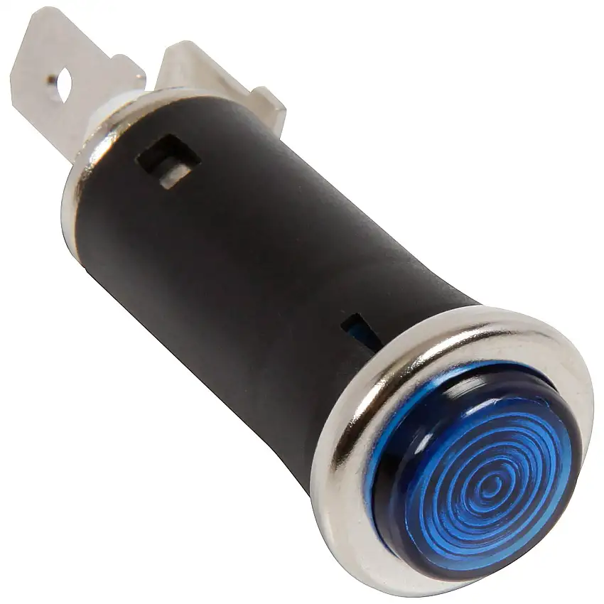 WARNING LIGHT, high beam, blue, LED replacement