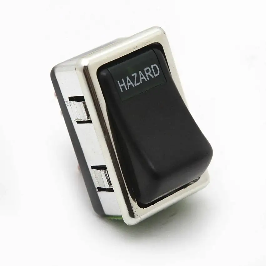 Hazard Warning Switch with Bezel