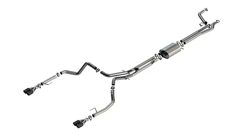 Borla 141000CFBA Cat-Back Exhaust System - S-Type