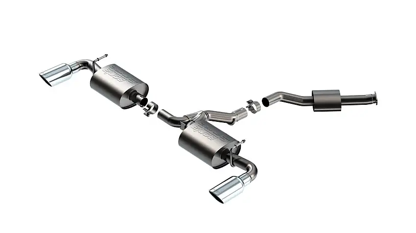 Borla 141010 Cat-Back Exhaust System - S-Type