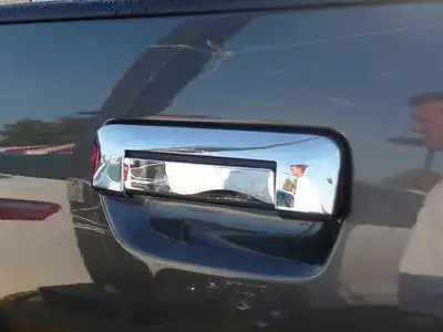 TFP 165D Tailgate Handle Insert Without Backup Camera Cutout Plastic Chromed Finish