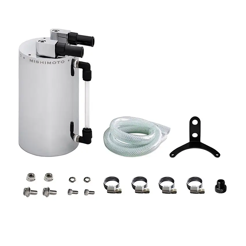 Mishimoto Aluminum Oil Catch Can - Large MMOCC-LA