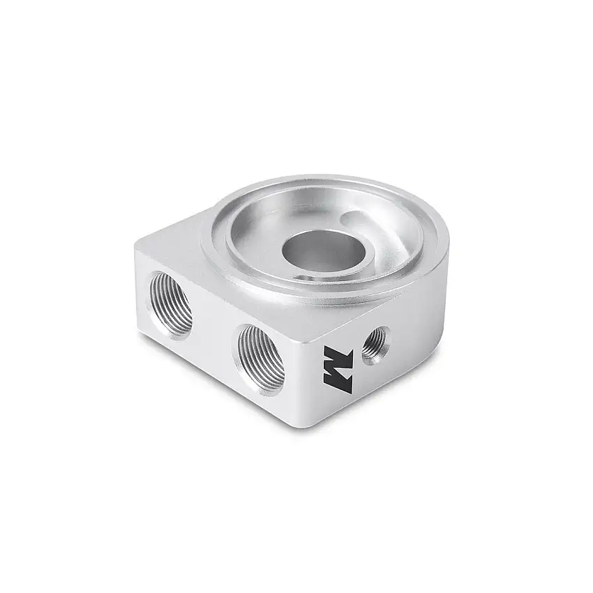 Mishimoto Silver Oil Sandwich Plate M20 MMOP-SP