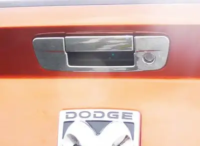 TFP 167VT Tailgate Handle Insert With Keyhole Plastic Chrome Finish