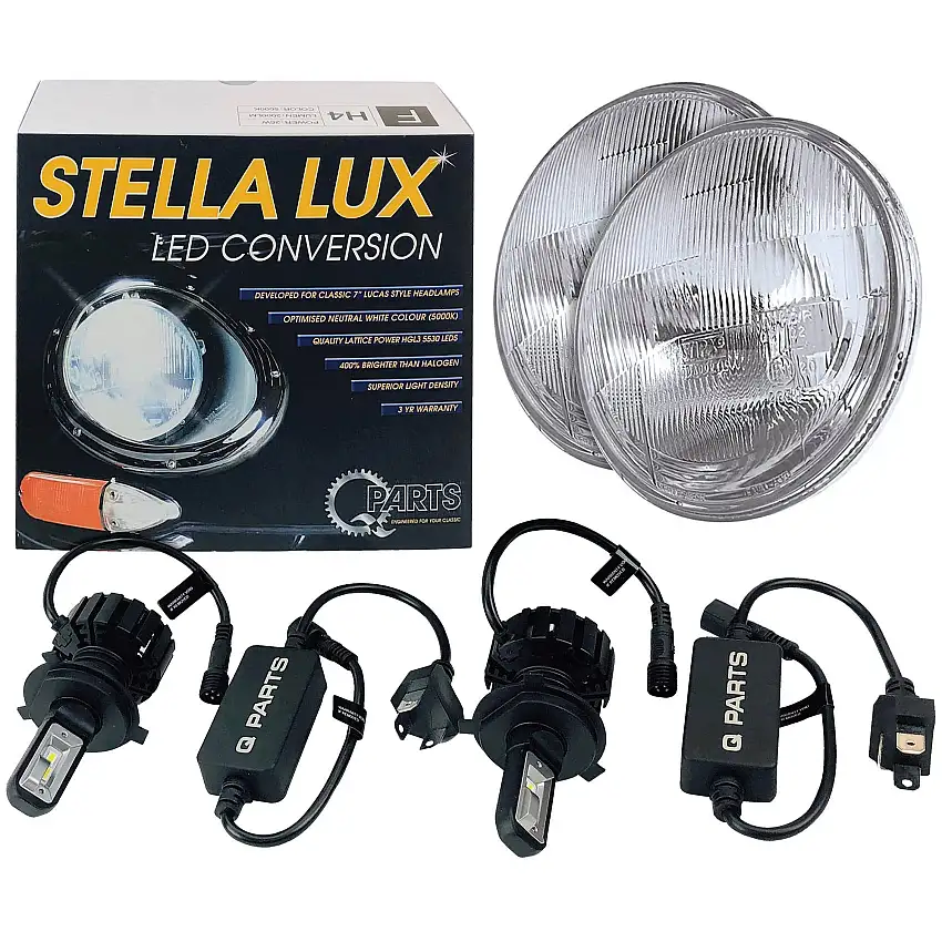 LED Conversion Kits for 7" H4 Headlamps