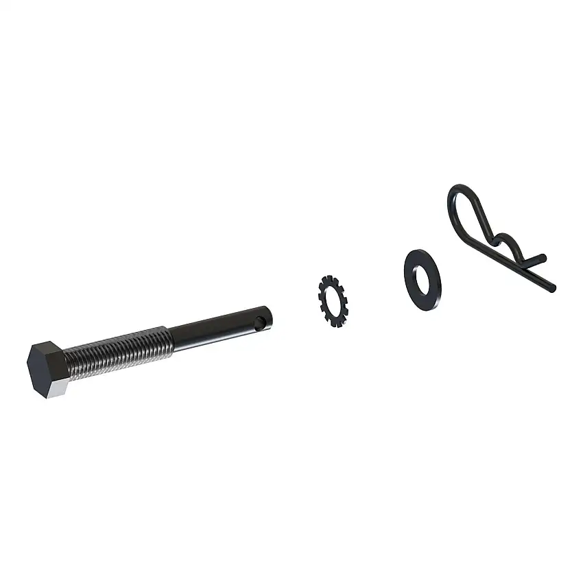 CURT 19263 Replacement 18112 Folding Shank Pin for Cargo Carrier with Ramp