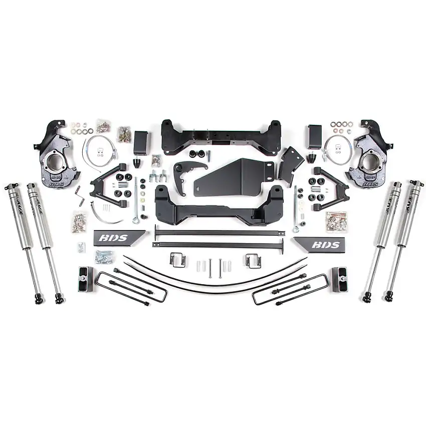 BDS Suspension 6" Lift Kit 1988-1998 GM 4WD 6 Lug Trucks