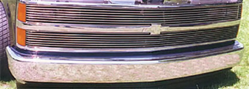 T-Rex Grilles 20025 Billet Phantom Grille, Polished, Aluminum, 1 Pc, Insert