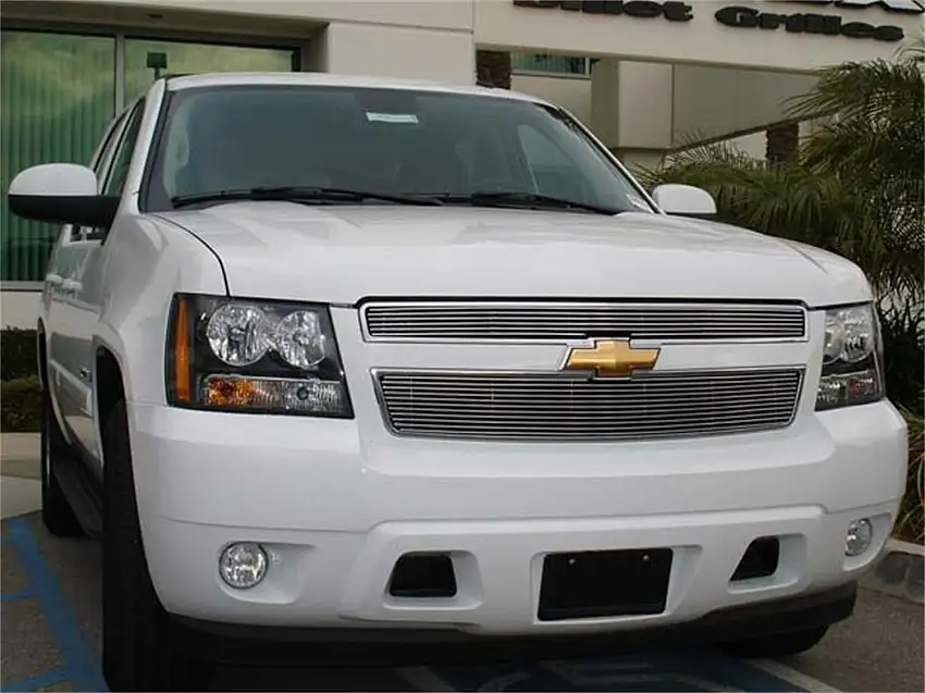 T-Rex Grilles 20051 Billet Grille, Polished, Aluminum, 2 Pc, Insert