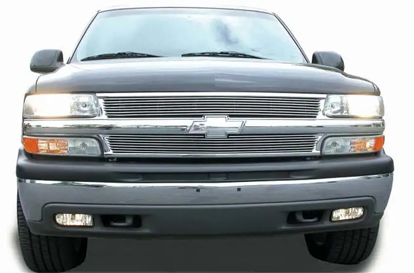 T-Rex Grilles 20075 Billet Grille, Polished, Aluminum, 2 Pc, Insert
