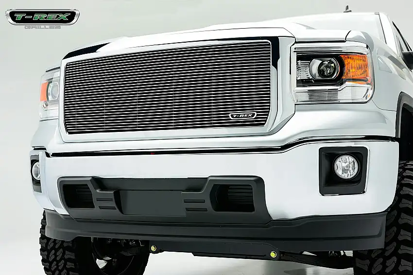 T-Rex Grilles 20208 Billet Grille, Polished, Aluminum, 1 Pc, Insert