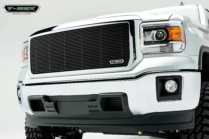 T-Rex Grilles 20208B Billet Grille, Black, Aluminum, 1 Pc, Insert