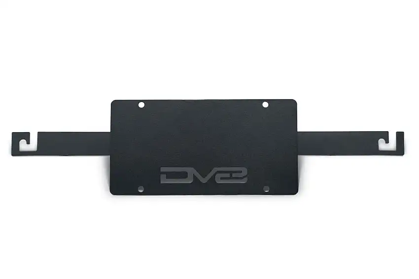 DV8 Capable Bumper Front License Plate Mount for 21+ Ford Bronco LPBR-04
