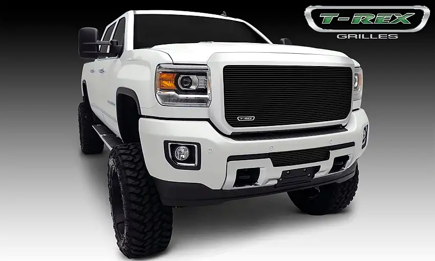 T-Rex Grilles 20211B Billet Grille, Black, Aluminum, 1 Pc, Insert