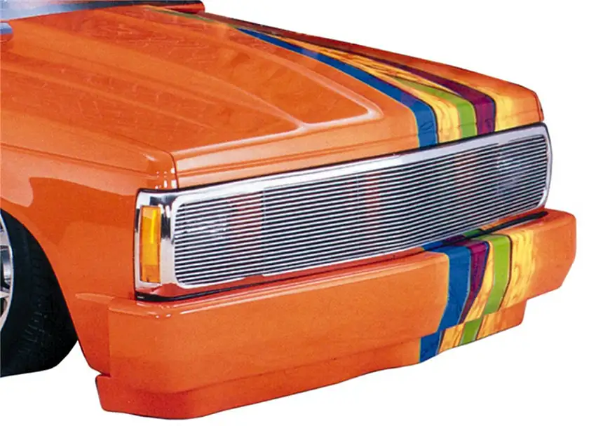 T-Rex Grilles 20220 Billet Phantom Grille, Polished, Aluminum, 1 Pc, Insert