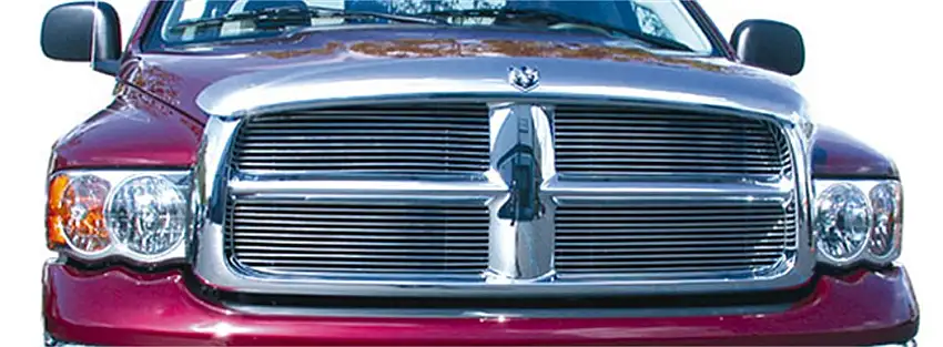 T-Rex Grilles 20460 Billet Grille, Polished, Aluminum, 4 Pc, Insert