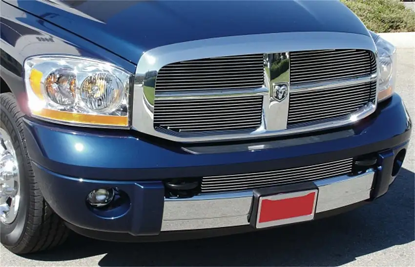 T-Rex Grilles 20467 Billet Grille, Polished, Aluminum, 4 Pc, Insert