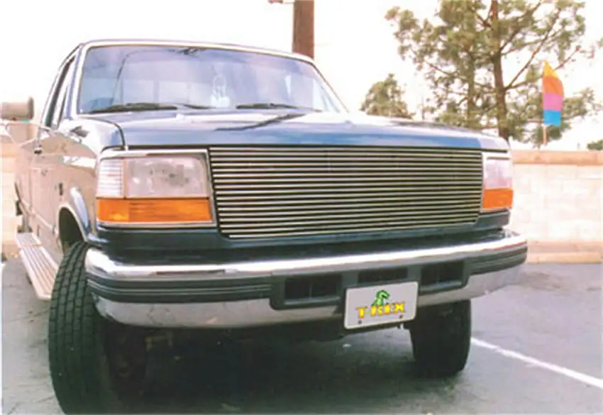T-Rex Grilles 20535 Billet Grille, Polished, Aluminum, 1 Pc, Replacement