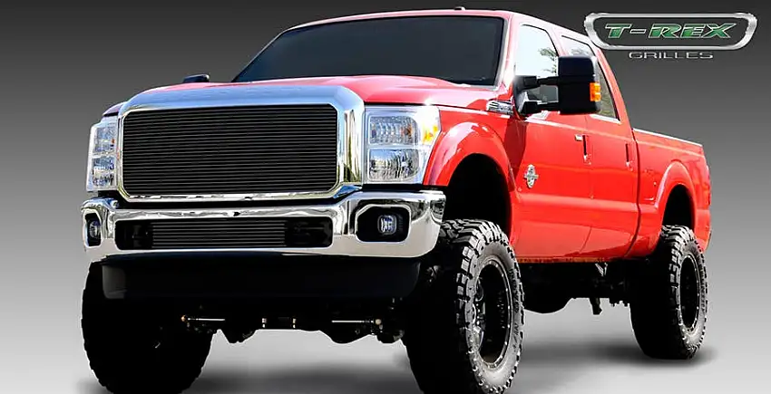 T-Rex Grilles 20546B Billet Grille, Black, Aluminum, 1 Pc, Insert