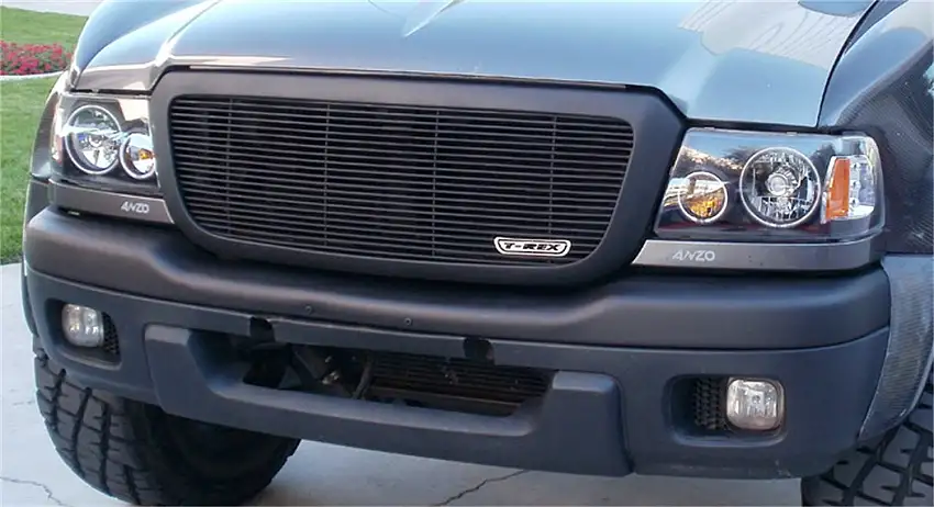 T-Rex Grilles 20661B Billet Grille, Black, Aluminum, 1 Pc, Insert