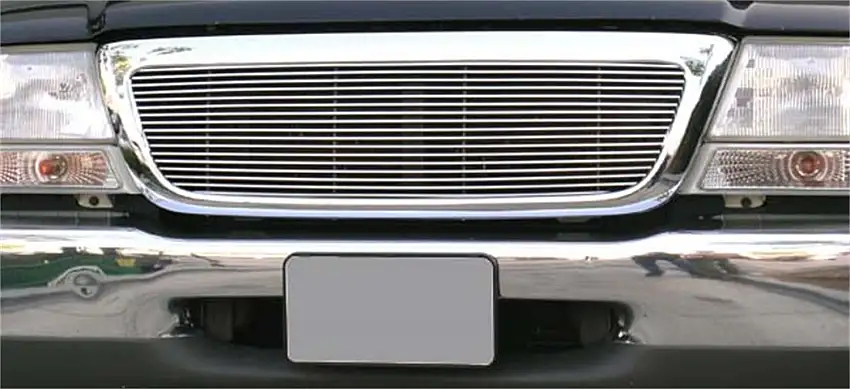 T-Rex Grilles 20676 Billet Grille, Polished, Aluminum, 1 Pc, Insert