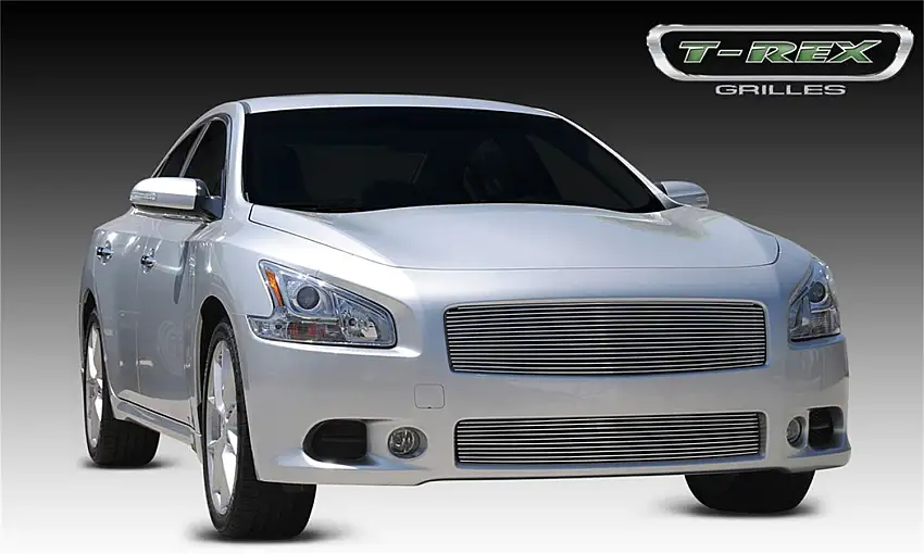 T-Rex Grilles 20758 Billet Grille, Polished, Aluminum, 1 Pc, Replacement